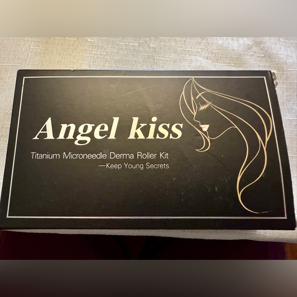 Angel Kiss Derma Roller with Black and White Design NWOT